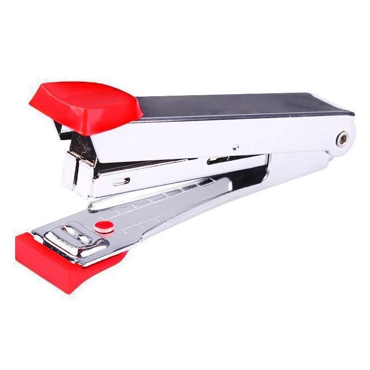 stepler_JJ40124 Степлер, скоба №10 "DELI", металлический 12 л. — изображение 1