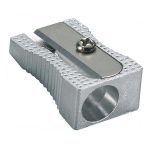 Точилка металлическая, одинарная "Deli"