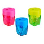 Точилка пластиковая "DELI-39768", 2 отверстия