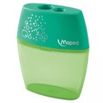 Точилка пластиковая MAPED "Shaker", с контейнером, 2 отверстия — изображение 2