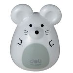 Точилка пластиковая "МЫШОНОК", 1 отверстие 0569