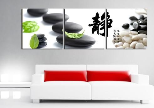 Картина по номерам триптих "Магия камней"