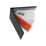 Визитница на 24 визитки, винил, черная "PANTA PLAST", арт. 03-0755-2/Черн, цена, купить в Минске